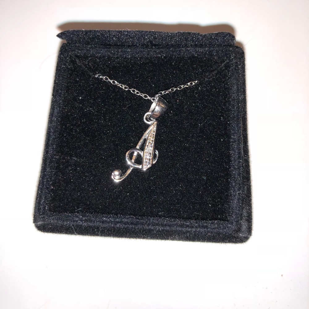 Letter “A” Necklace